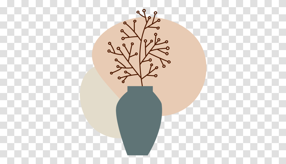 Vase Abstract Plant Flower Pot Tree, Jar, Pottery, Seed, Grain Transparent Png