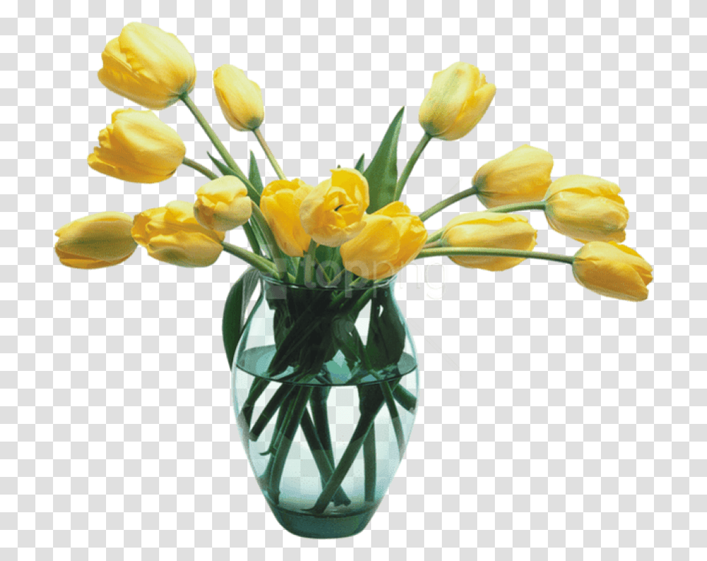 Vase Clipart Tulip Flower Vase, Plant, Blossom, Jar, Pottery Transparent Png