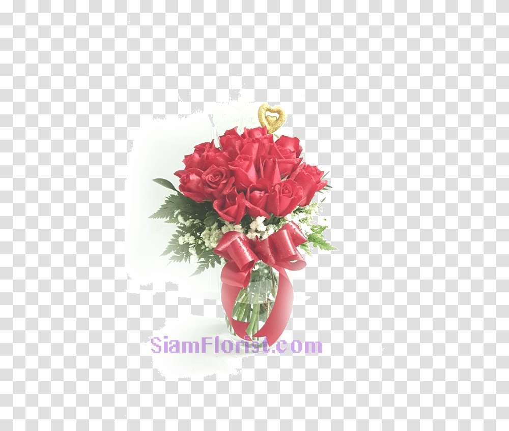 Vase Of Roses Click For Detail Garden Roses, Plant, Flower Transparent Png