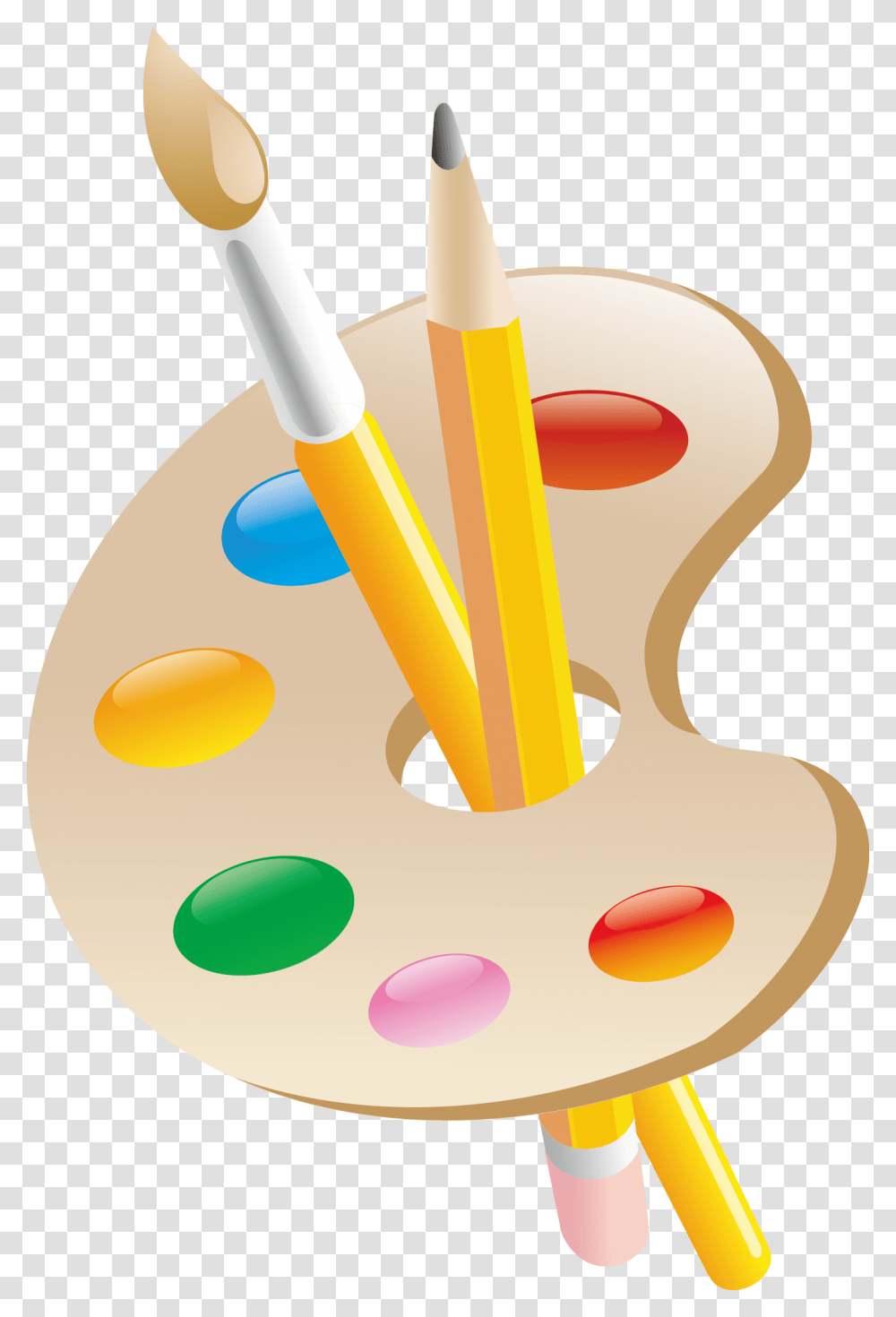 Vase Painting Clipart Paintclip, Paint Container, Palette, Brush, Tool Transparent Png