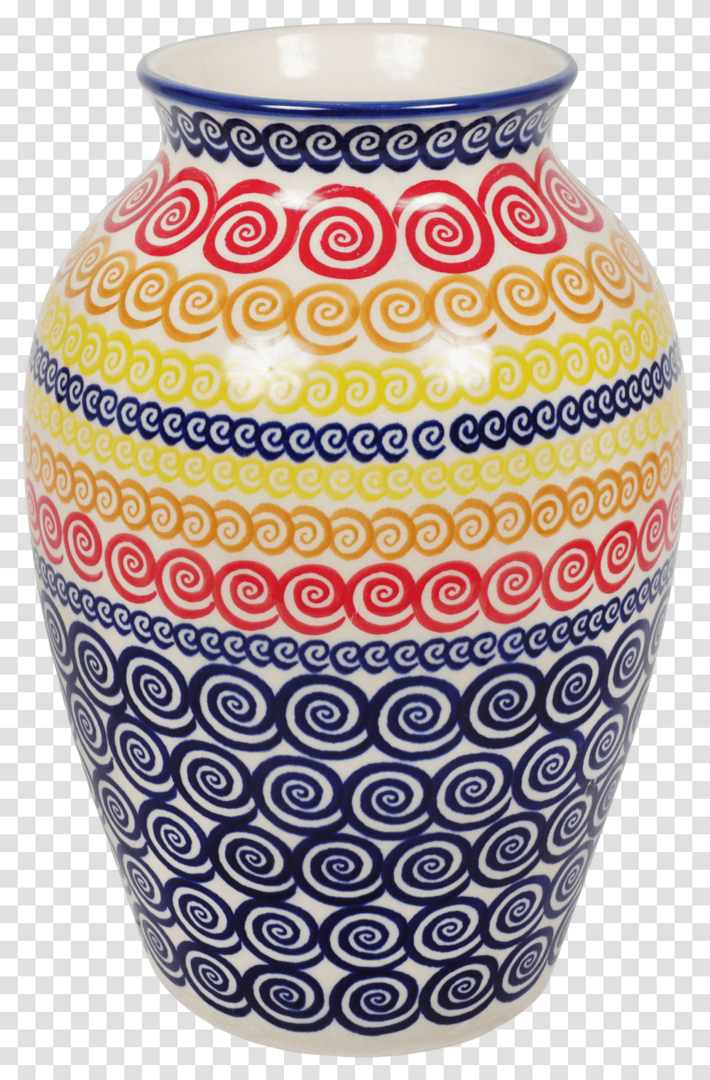 Vase, Porcelain, Pottery, Birthday Cake Transparent Png