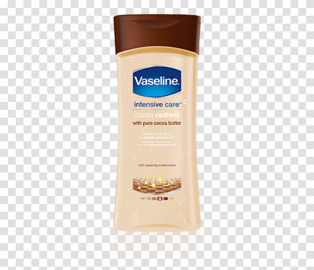 Vaseline Intensive Care Cocoa Radiant Body Gel Oil 800x800 Vaseline Oil, Bottle, Lotion, Shampoo, Cosmetics Transparent Png