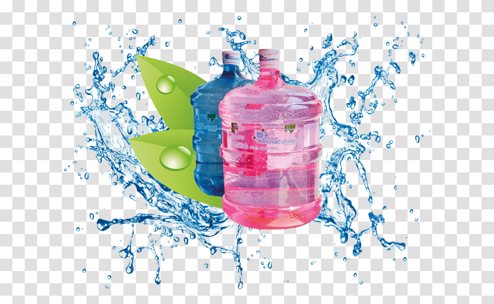 Vaso De Agua, Bottle, Beverage, Mineral Water, Water Bottle Transparent Png