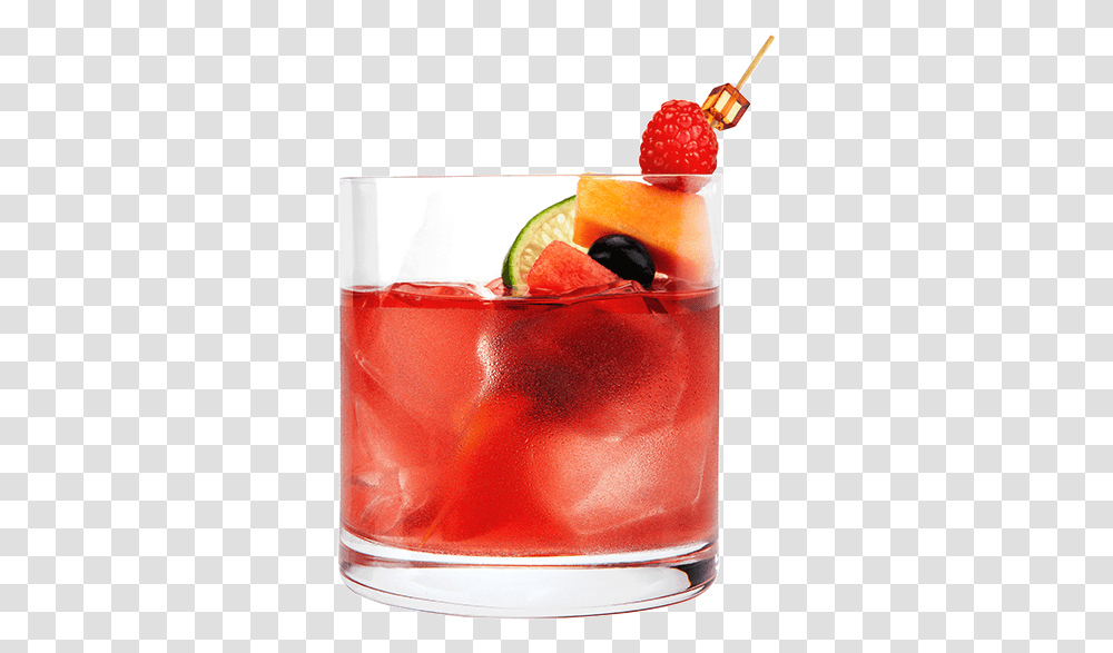 Vaso De Sangria, Cocktail, Alcohol, Beverage, Plant Transparent Png