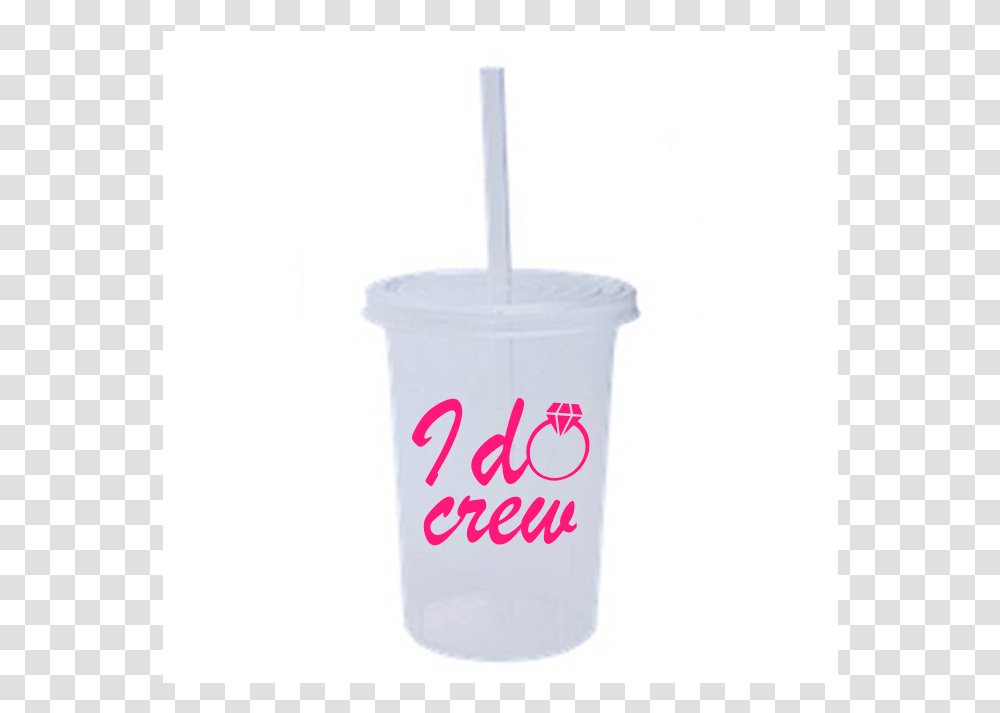 Vaso Modelo I Do Crew Drinking Straw, Shaker, Bottle, Cup, Ice Pop Transparent Png