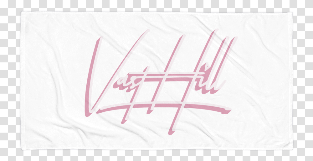 Vasthilllogo Pink Drop Mockup Flat Flat White Linens, Handwriting, Alphabet Transparent Png