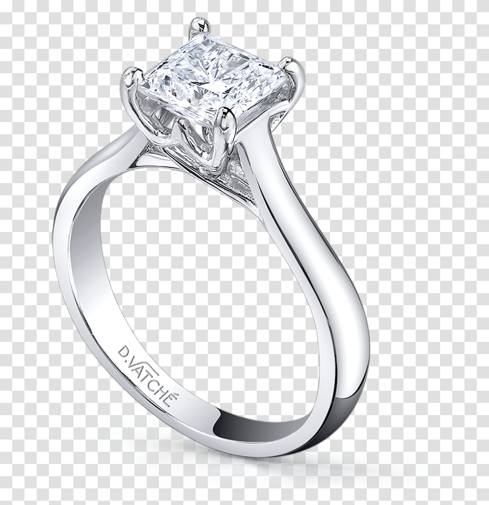 Vatche Royal Crown Princess Engagement Ring Pre Engagement Ring, Jewelry, Accessories, Accessory, Silver Transparent Png