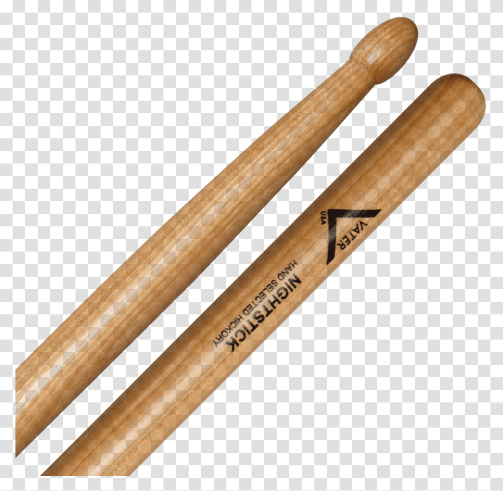 Vater Nightstick Wood Tip Drum Sticks Composite Baseball Bat, Team Sport, Softball, Sports, Pencil Transparent Png