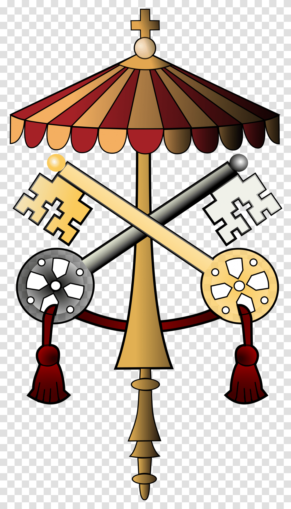 Vatican City Flag, Lamp Transparent Png