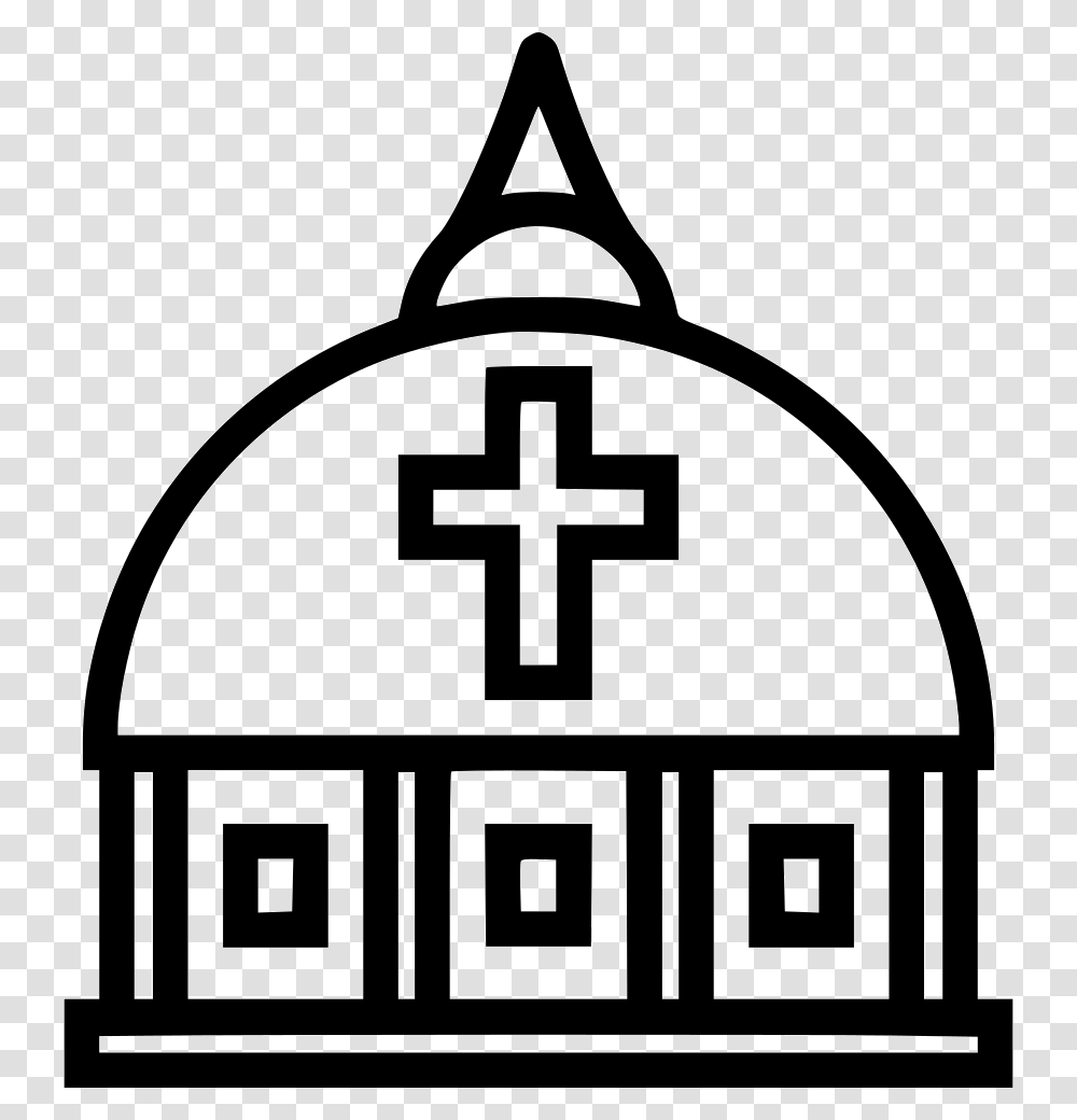 Vatican Dome Easter Egg With Cross, First Aid, Church, Architecture, Building Transparent Png