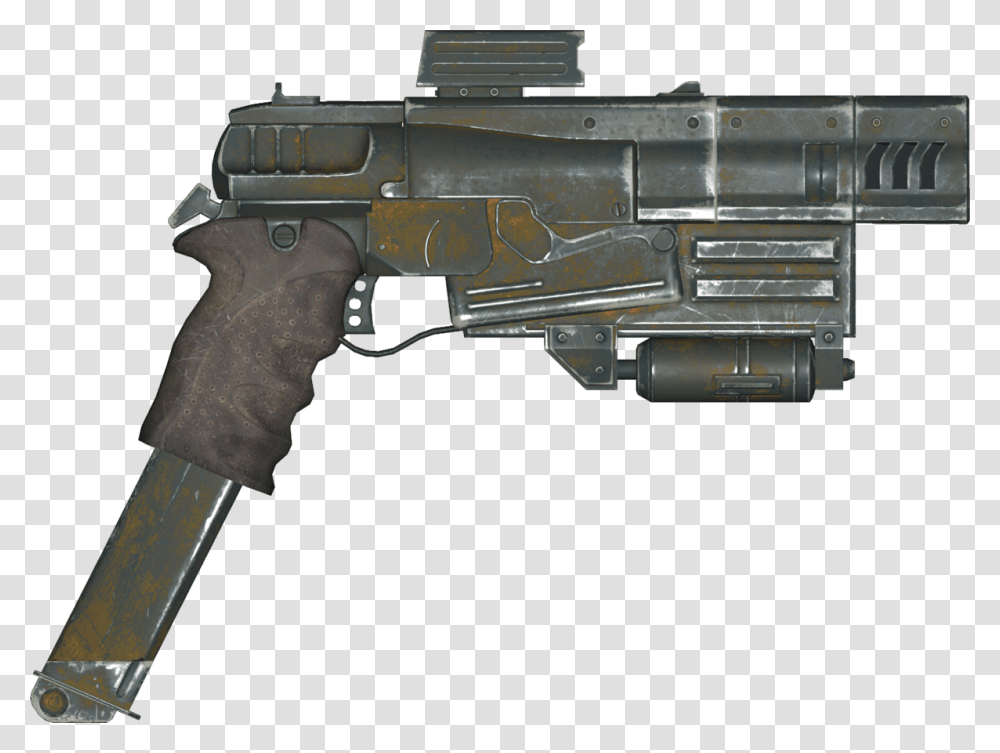 Vault 111 10mm Gun Fallout, Weapon, Weaponry, Handgun, Machine Gun Transparent Png