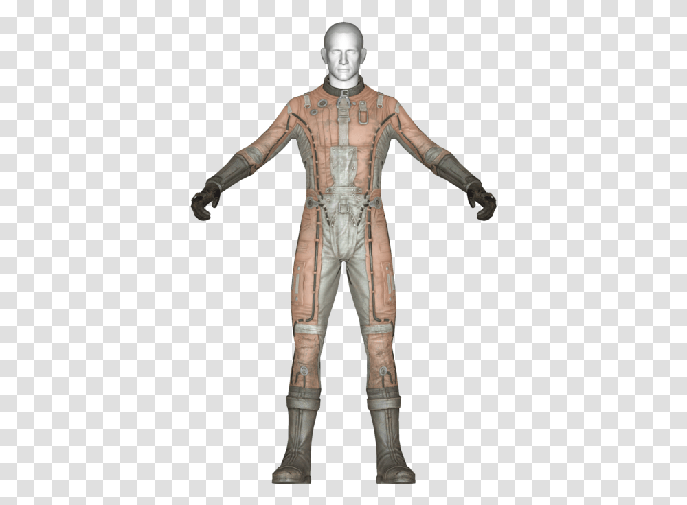Vault 111 Vault Suit, Person, Human, Astronaut Transparent Png