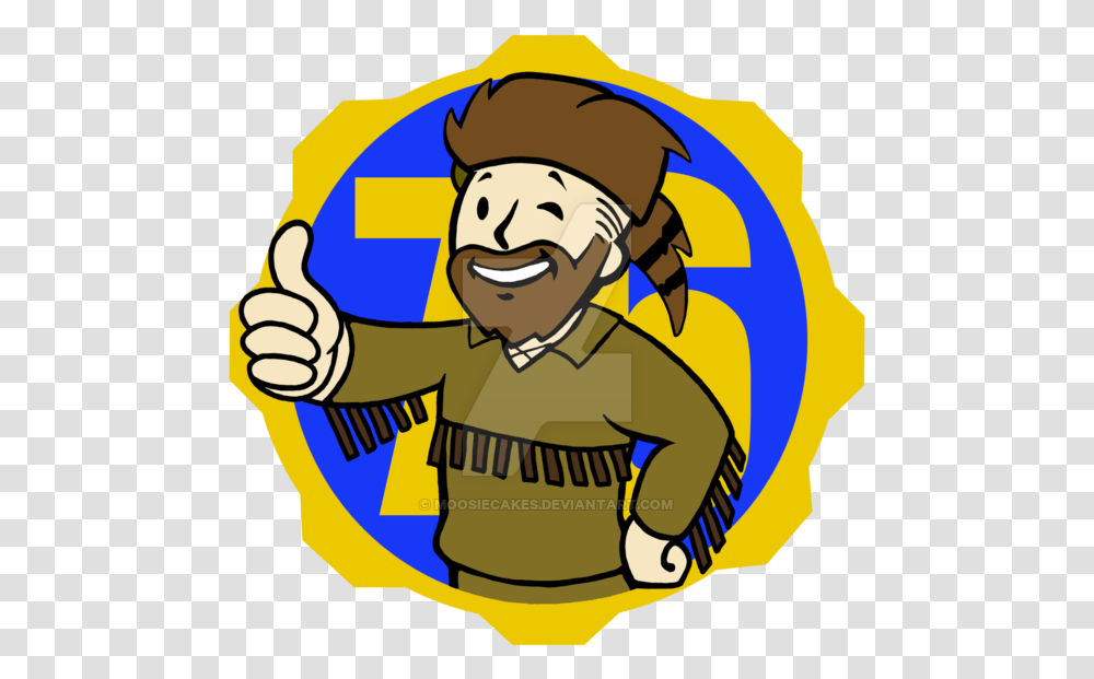 Vault Boy Fallout, Person, Human, Helmet Transparent Png