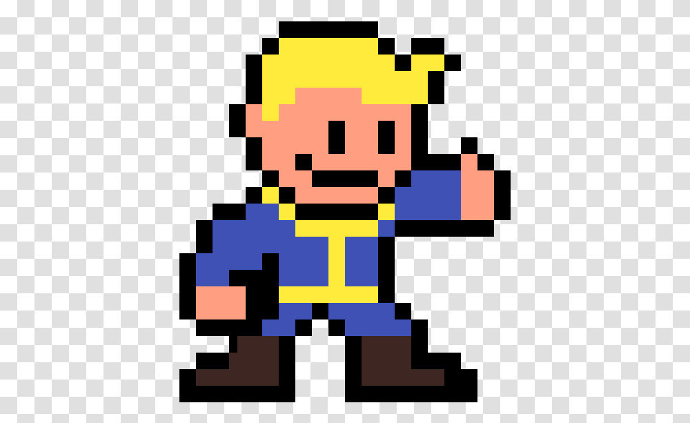 Vault Boy Pixel Art, Pac Man Transparent Png