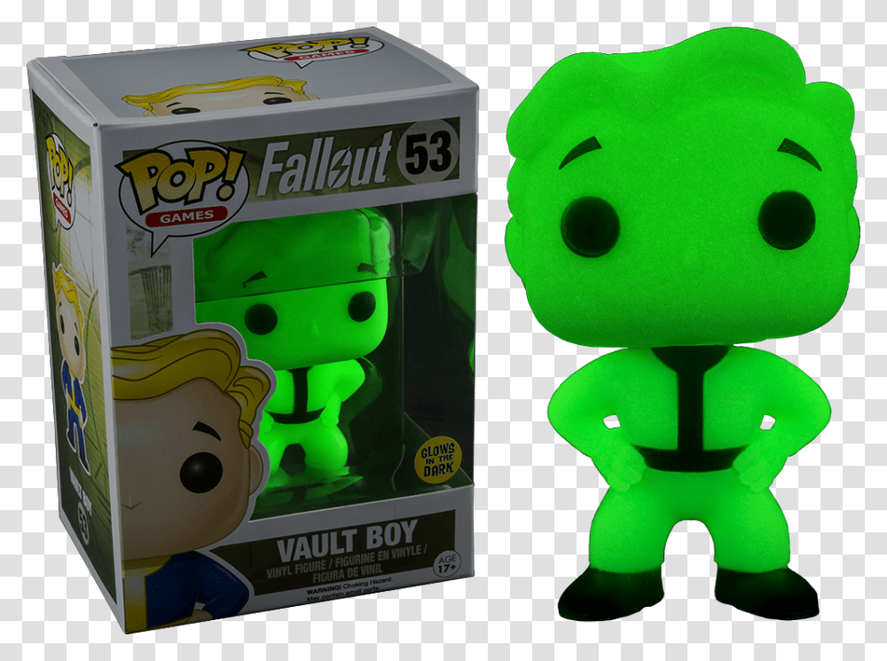 Vault Boy, Toy, Green Transparent Png