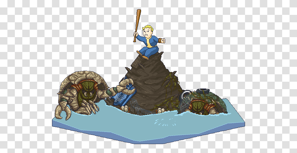 Vault Boy, Turtle, Animal, Person, People Transparent Png