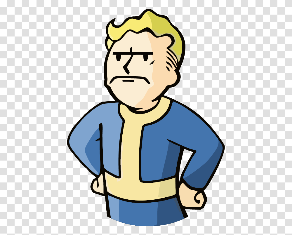 Vault Unhappy Boy, Face, Arm, Label Transparent Png