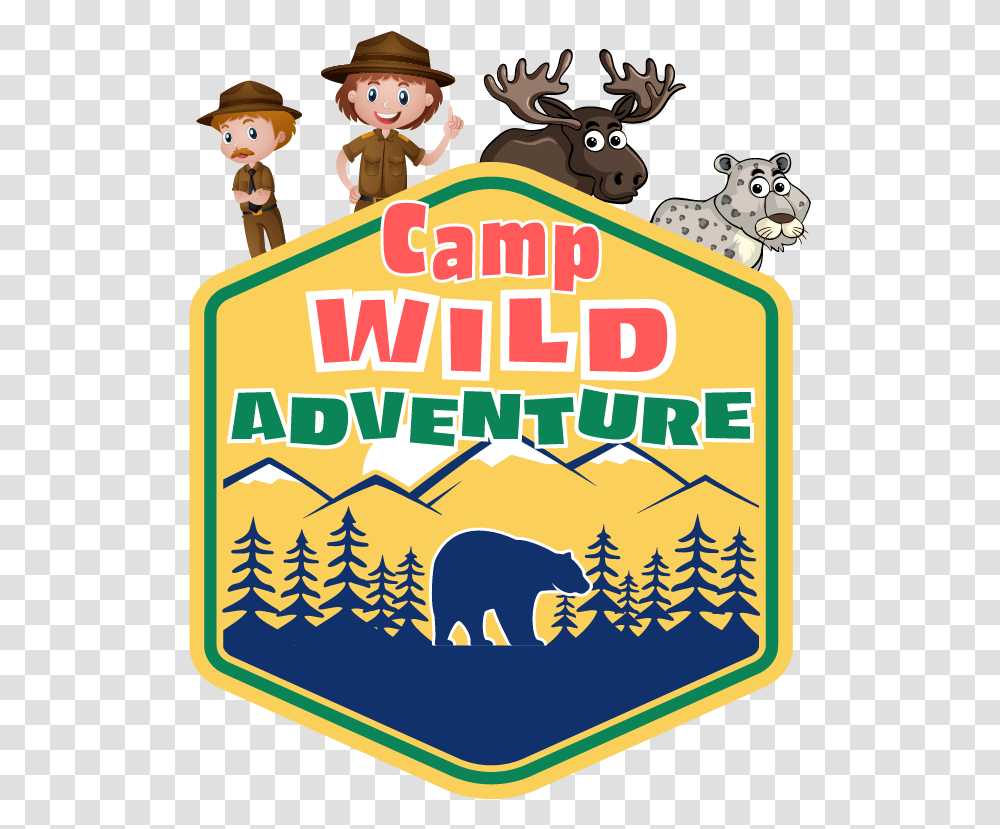 Vbs 2019 Camp Wild Adventure, Crowd, Advertisement, Logo Transparent Png