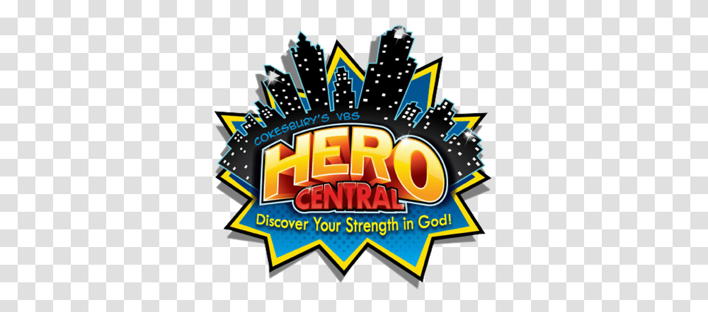 Vbs Welcome To Hero Central The Lutheran Church Of The Good, Crowd, Carnival, Lighting, Game Transparent Png