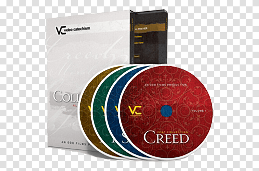 Vcat Video Catechism On Four Dvd Set Consists Of 60 Circle, Disk, Paper, Spoke Transparent Png