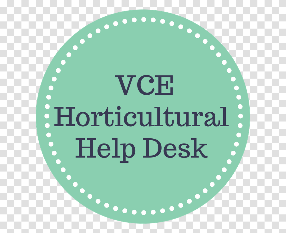 Vce Horticultural Help Desk Circle, Label, Word, Sticker Transparent Png