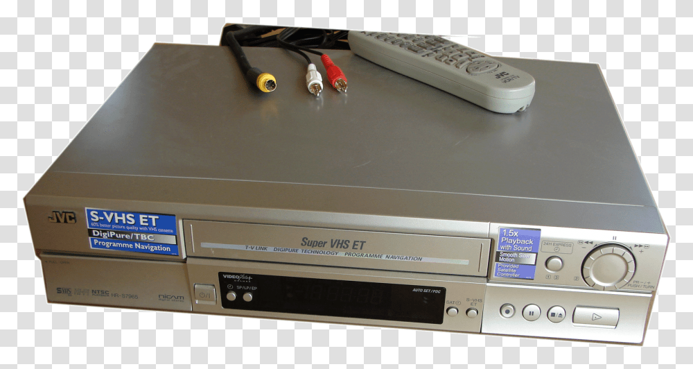 Vcr, Electronics, Cd Player, Box, Remote Control Transparent Png