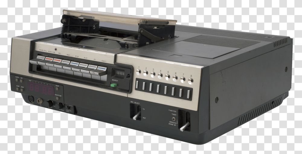 Vcr User Interface, Electronics, Tape Player, Cassette Player, Amplifier Transparent Png