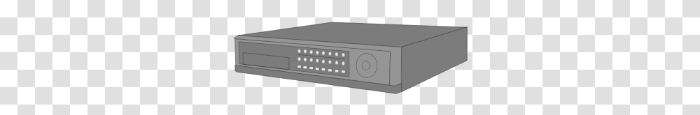 Vcr Video Recorder Vector Image Box, Electronics, Cd Player, Radio, Stereo Transparent Png