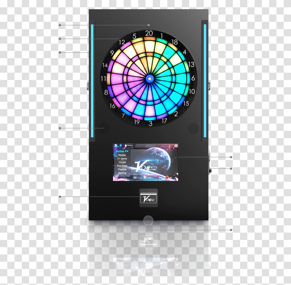 Vdarts Mini Plus, Clock Tower, Lighting, Sphere, Stained Glass Transparent Png