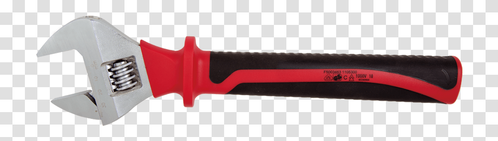 Vde Insulated Adjustable Wrench King Tony 3611ve Adjustable Spanner, Tool, Stick Transparent Png