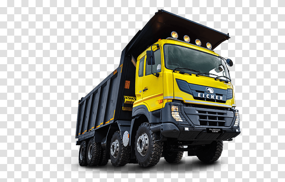 Ve Commercial Vehicles Eicher, Truck, Transportation, Trailer Truck, Wheel Transparent Png