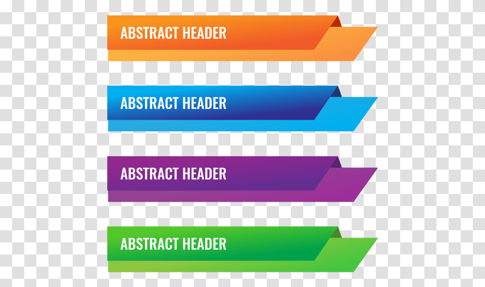 Vector Abstracts Rectangle Header Vector, File, Paper, Label Transparent Png