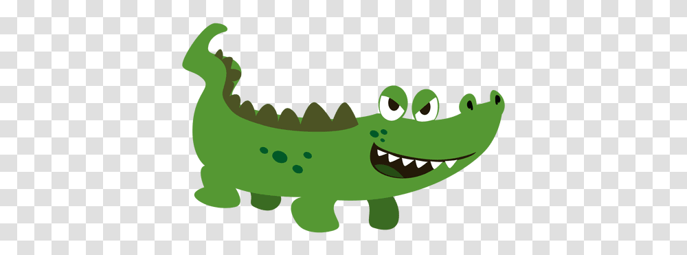 Vector Alligator Background Cartoon Alligator Clear Background, Crocodile, Reptile, Animal, Teeth Transparent Png