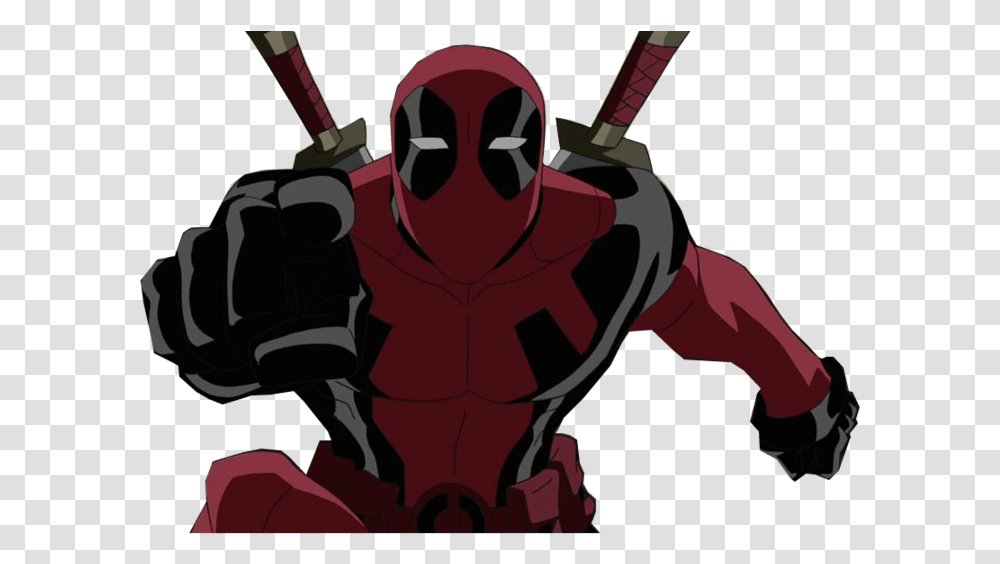 Vector Anime Deadpool Disney Xd Spiderman Deadpool, Ninja, Team, Team Sport, Sports Transparent Png