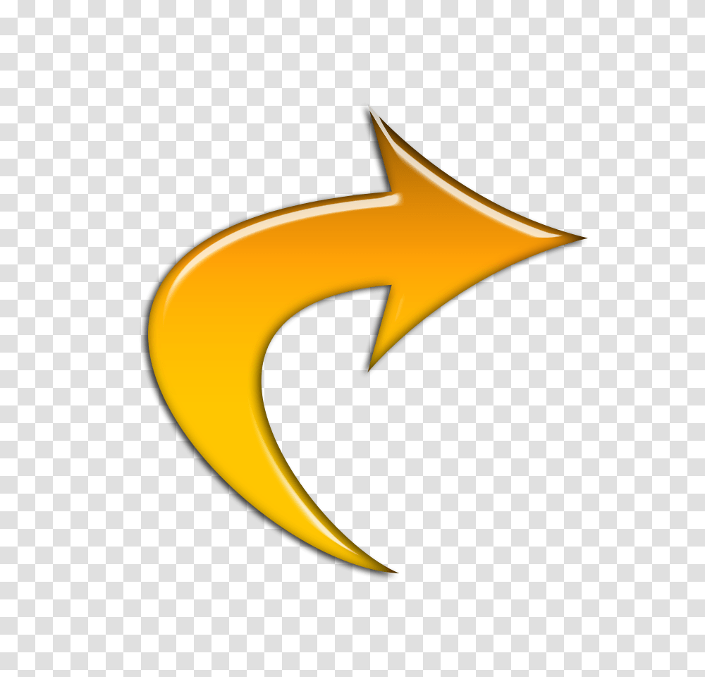 Vector Arrow Image Yellow Color Background, Logo, Trademark, Axe Transparent Png