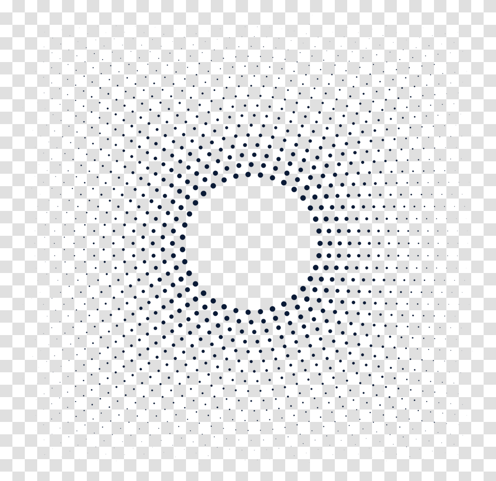 Vector Art File Halftone Circle, Hole, Texture, Light, Electronics Transparent Png