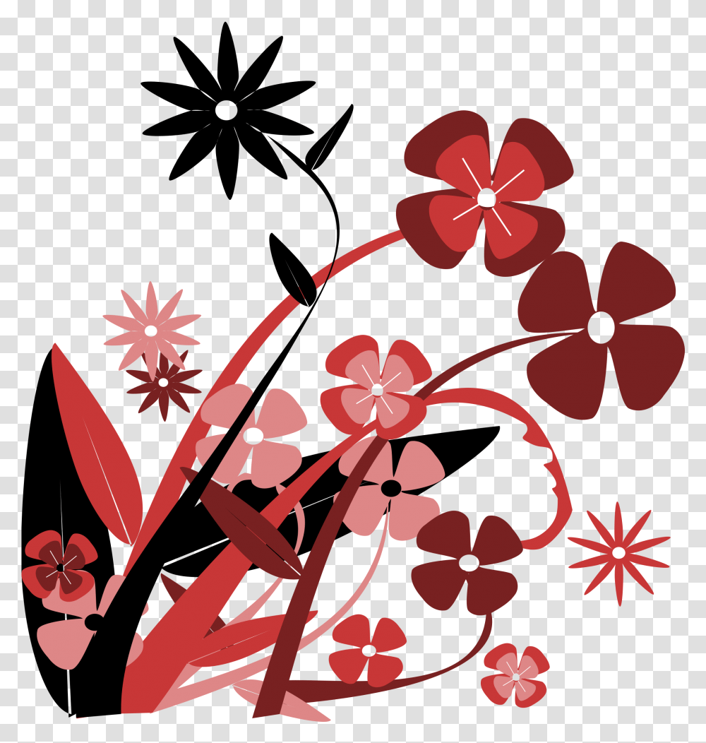 Vector Art Flower, Floral Design, Pattern, Plant Transparent Png