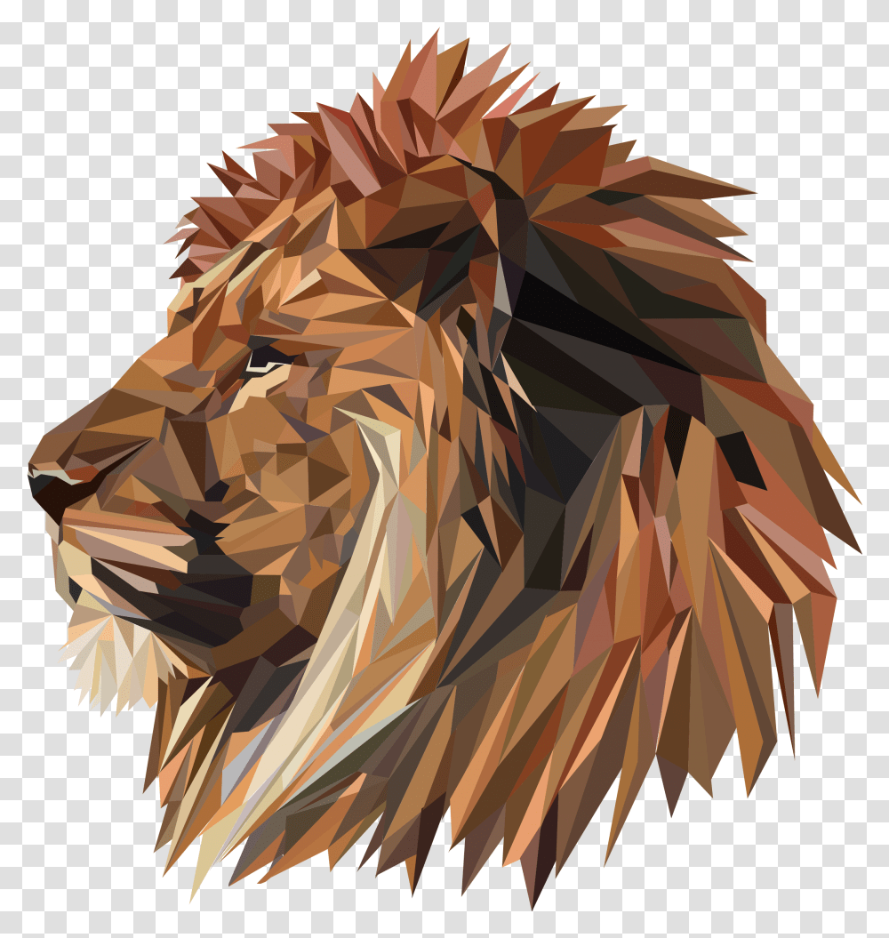 Vector Art Graphic Design, Lion, Wildlife, Mammal, Animal Transparent Png