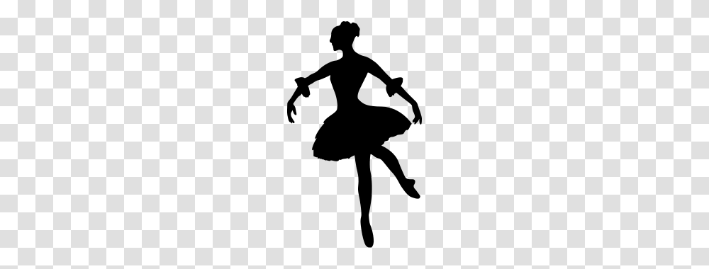 Vector Ballet Dancer Silhouette, Gray, World Of Warcraft Transparent Png