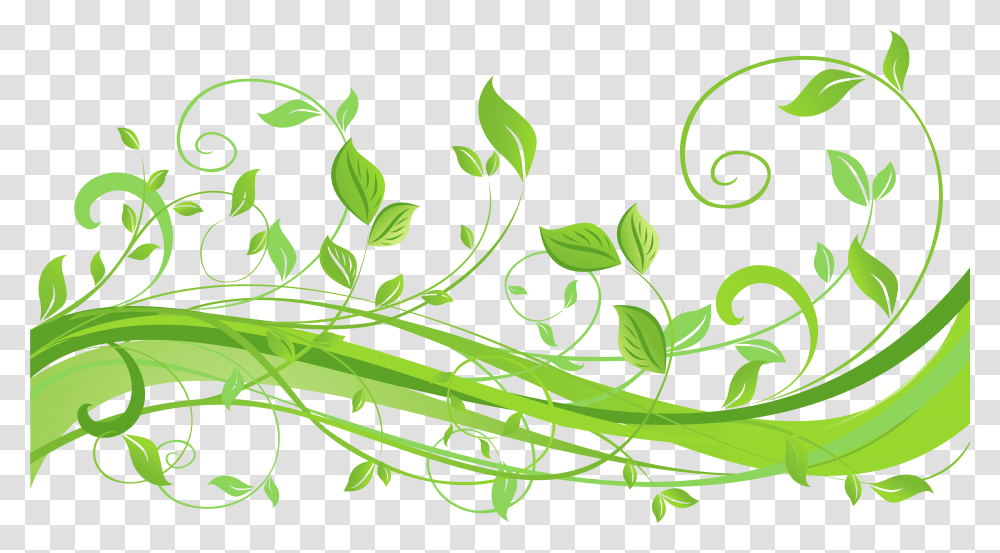 Vector Black And White Spring Decoration With Leaves, Plant, Green, Leaf Transparent Png