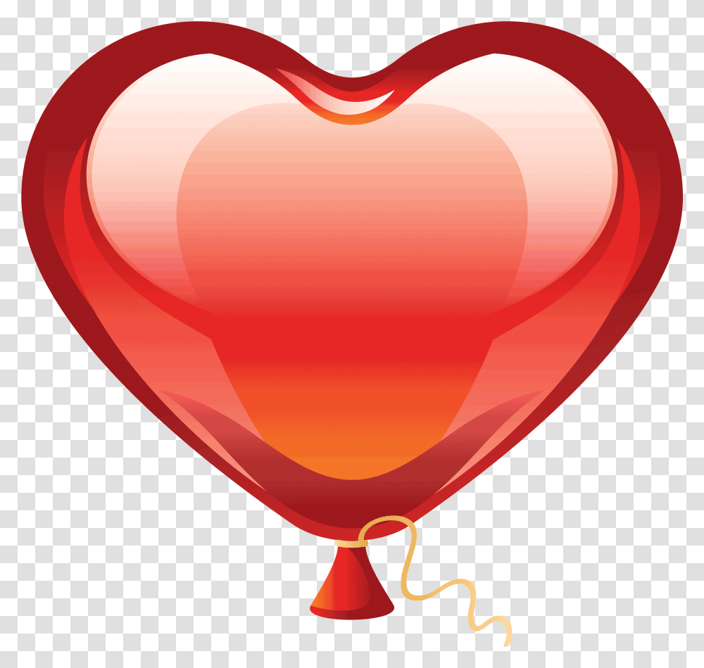 Vector Black And White Stock Files Red Heart Balloons, Tape Transparent Png