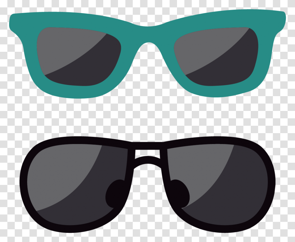 Vector Black Animation Sunglasses Free Download Lentes De Sol Dibujo, Accessories, Accessory, Goggles, Mask Transparent Png