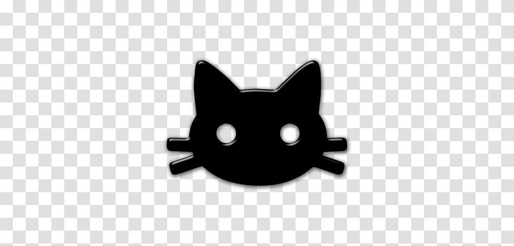 Vector Black Cat Icon, Logo, Trademark Transparent Png