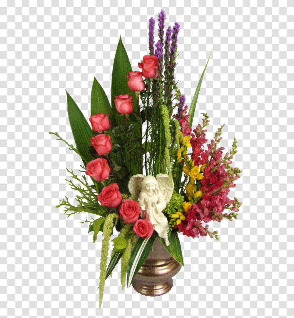 Vector Bouquet Funeral Flower Stairway To Heaven Arrangement, Plant, Blossom, Flower Arrangement, Ikebana Transparent Png