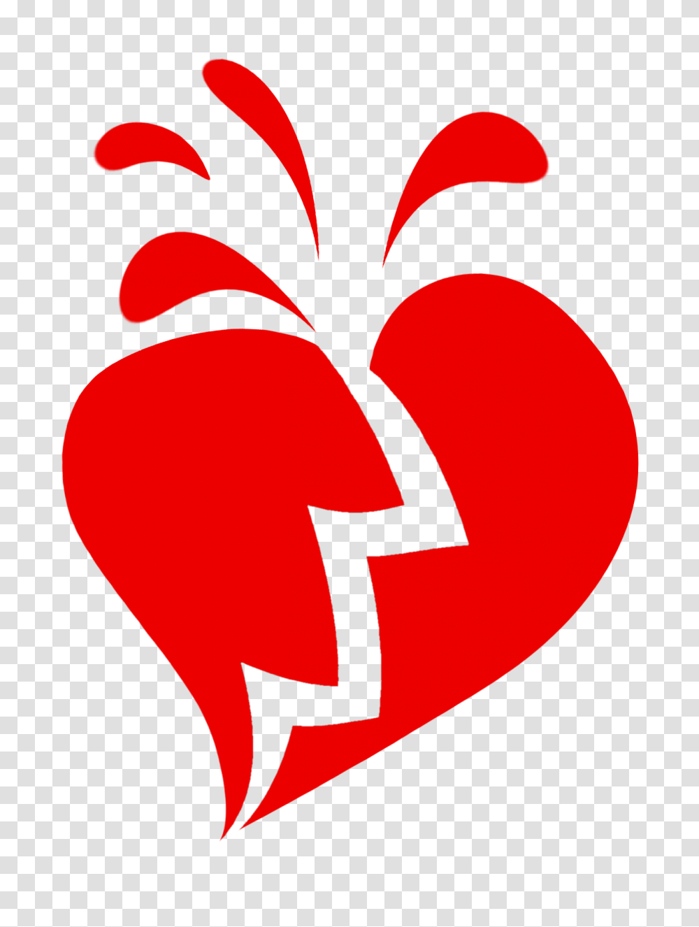Vector Broken Heart, Logo Transparent Png