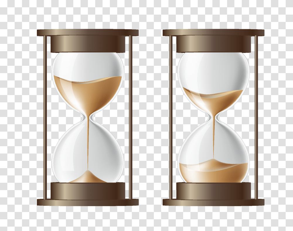 Vector Brown Time Hourglass Element Free Download Vector, Lamp Transparent Png