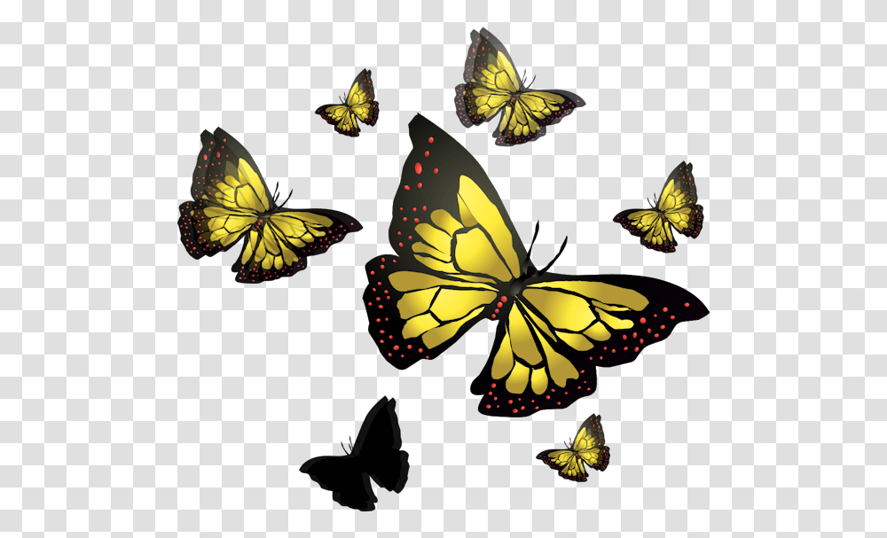 Vector Butterfly Speckled Wood Butterfly, Monarch, Insect, Invertebrate Transparent Png