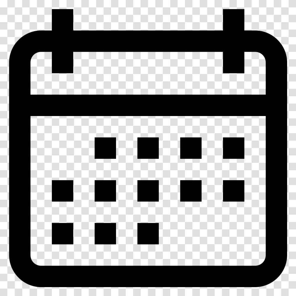 Vector Calendar Icon, Gray, World Of Warcraft Transparent Png