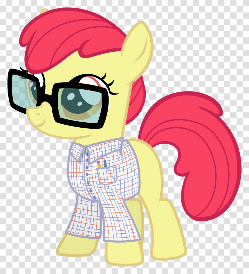 Vector Cartoon Character Woody Hipster Apple Bloom, Person, Human, Goggles, Accessories Transparent Png