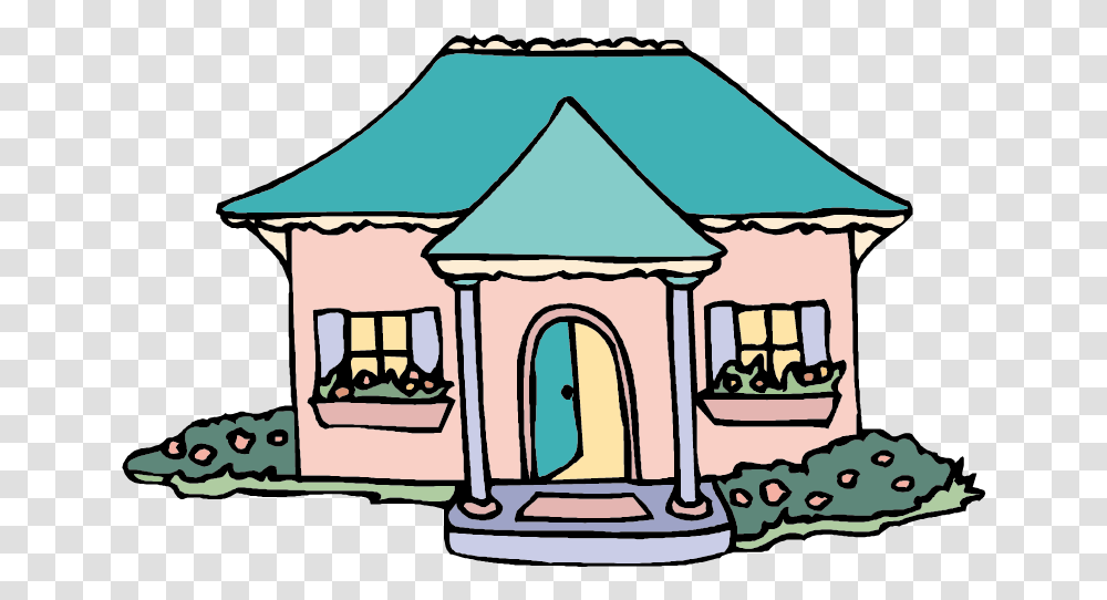 Vector Cartoon Illustration Free Frame Ilustrasi Rumah, Dog House, Den, Interior Design, Indoors Transparent Png
